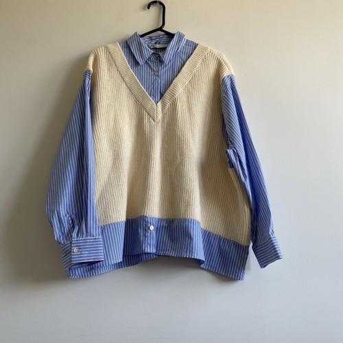 Zara maglia effetto strato - maglia,