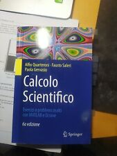 calcolo scientifico esercizi e