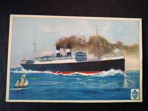Cartolina marina navigazione - cartolina,
