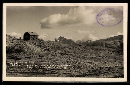 Cartolina rifugio della - cartolina,