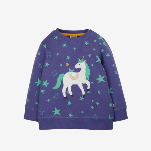 Frugi felpa sammy unicorno - frugi,,