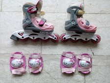 Pattini a rotelle roller bambina N° 29/30 (19cm soletta)