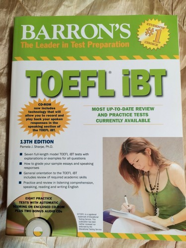 Barron toefl ibt - ibt, pamela