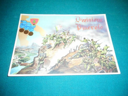 Cartolina divisione fanteria - divisione,