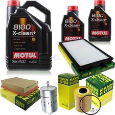 Motul 7 L 5W-30 olio motore + Mann per BMW 3er Coupé E36 325i 320i Cabriolet