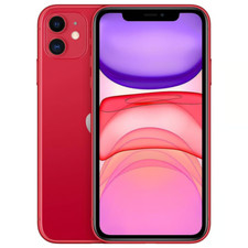 Apple iPhone 11 128 GB Rosso - Condizione Molto Buono -Ricondizionato