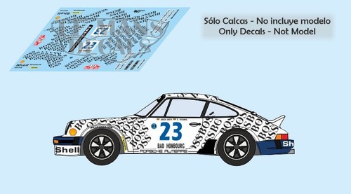 Decals porsche 911 rallye - porsche,