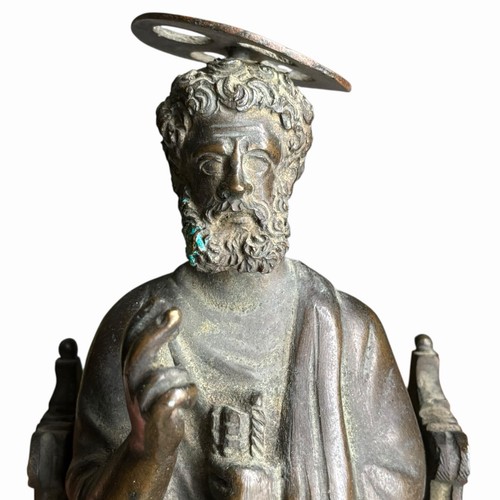 Antica statua san pietro in - di,