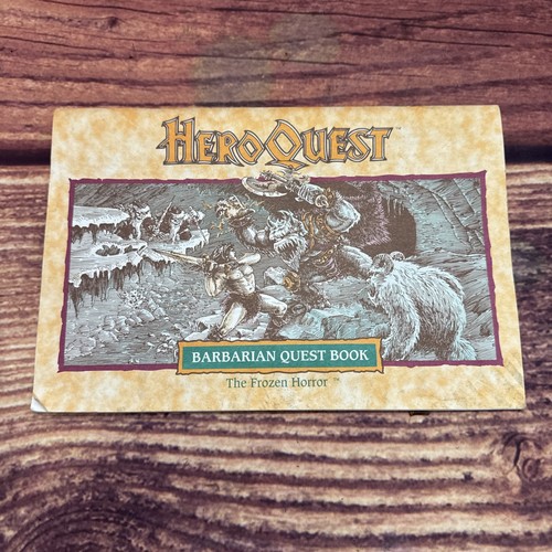 Mtb heroquest barbarian quest - heroquest,