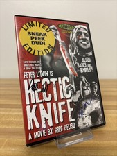 Hectic Knife DVD Troma Sneak Peek Rare Cult Splatter Horror Comedy Movie VGC