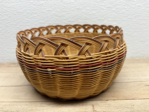 Cestino vintage rotondo