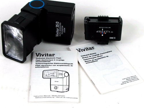 Flash tiristore vivitar d - vivitar, 35-d