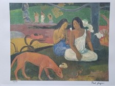 Firmato Paul Gauguin - Area -