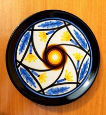 RARO PIATTO VASSOIO ROMETTI UMBERTIDE PERUGIA ITALY POTTERY PONTI LENCI BALDELLI