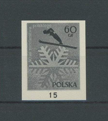 Polonia stampa nera - polonia, 1958