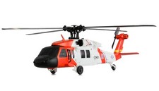 Elicottero Radiocomandato Brushless UH-60L Black Hawk Guardia Costiera 4 ch 6G