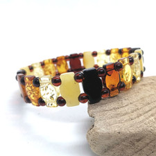 Braccialetto Elastico Ambra