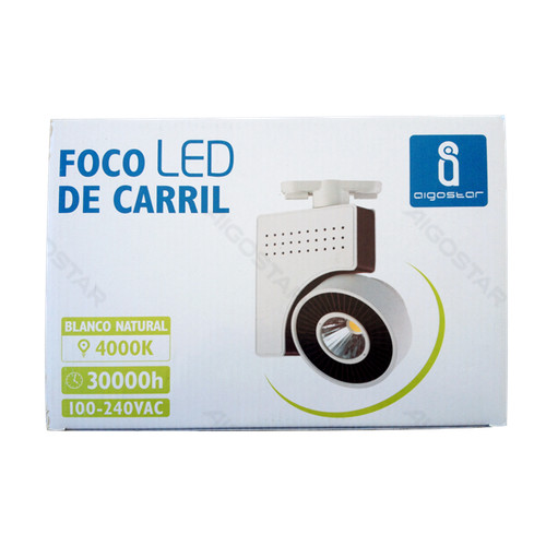 Faretto binario led trifase - faretto,