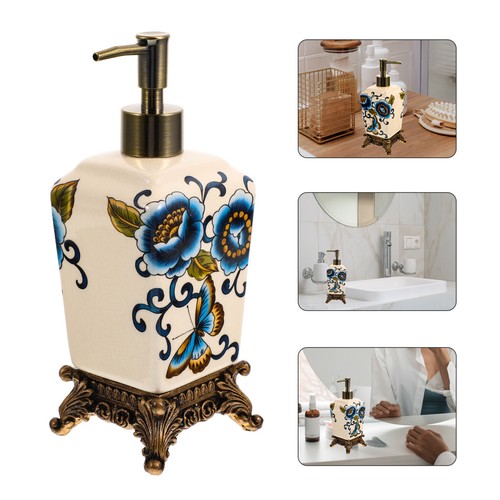 Dispenser lozione stampa fiori