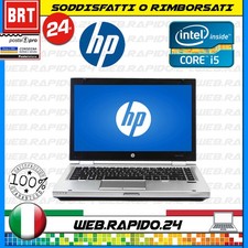 PC NOTEBOOK PORTATILE HP ELITEBOOK 8470P 14 CPU i5 3320M RAM 4GB SSD 128GB WIN11