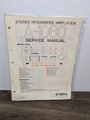 Yamaha 1060 amplificatore - yamaha, a-1060