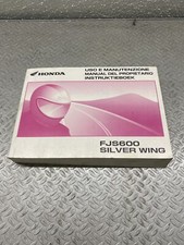 libretto uso e manuntenzione silver wing 600 origine