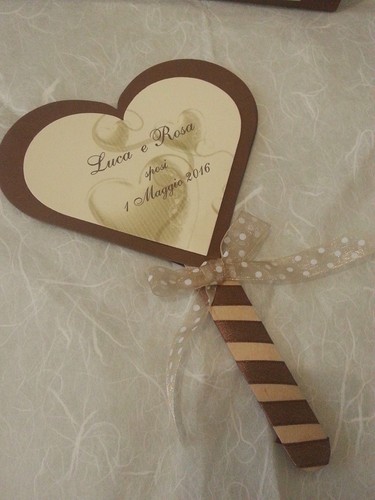 Ventagli cuore - 50, a