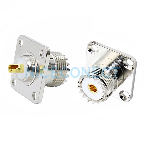 10x connettore saldare - saldare, uhf