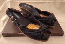 scarpe donna 38 FRAU blu modello caneté corda con scatola