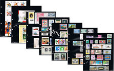 FOGLI NERI PER FRANCOBOLLI A SCELTA