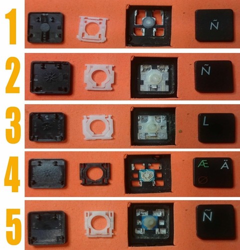 Tecla teclas teclado asus - teclas,