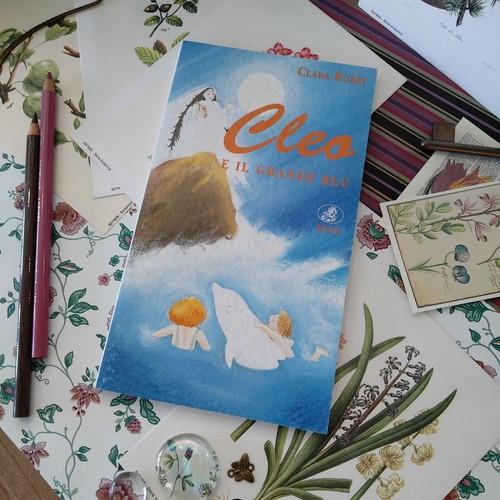 Cleo grande blu clara - grande,