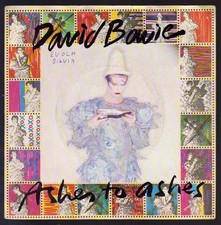 DAVID BOWIE DISCO 45 GIRI ASHES TO ASHES B/W MOVE ON - RCA BOW 6