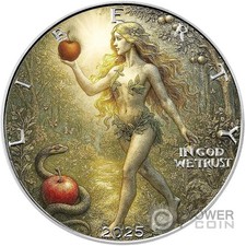 FORBIDDEN LIBERTY 1 Oz Moneta Argento 1$ USA 2025
