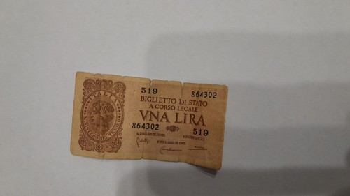 Banconota lira italiana - 1,