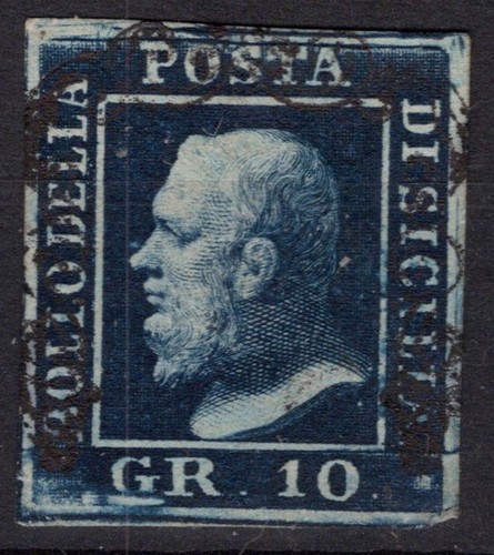 Antichi sicilia 1859 grana - sicilia,