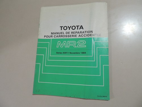 Toyota mr2 aw11 manuale - toyota,