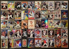 Lotto di 50 carte da baseball