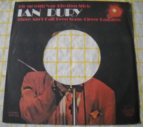 Ian dury copertina forata per - ian,