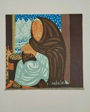 GIUSEPPE MIGNECO (1908-1997) LITOGRAFICA OPERA PER BOLAFFI ARTE FIRMA L' INVERNO