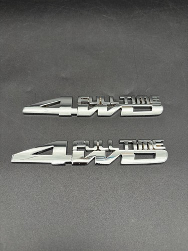 2pc metal chrome 4wd full - 2pc, time