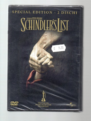 Film dvd schindler list - dvd, schindler's