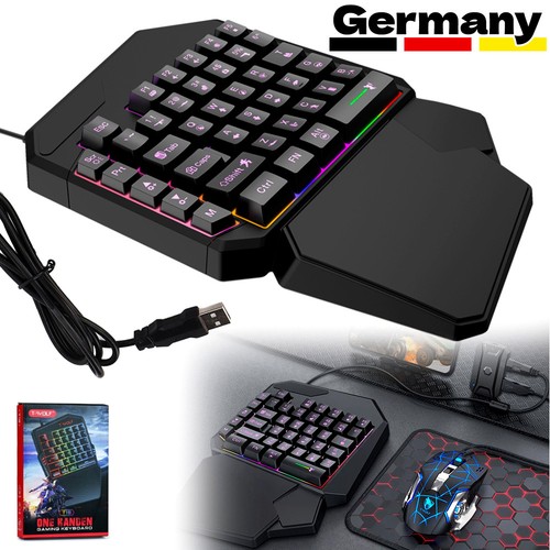 Tastiera rgb led gaming mini - led,