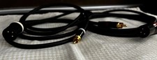 MOGAMI 2534  Signal Cable pair - Neutrik Gold RCA – XLR Male - 2x 2 mt. PERFECT
