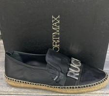 Ruco Line Espadrillas Da Uomo Nero Size Eu43 RUC01