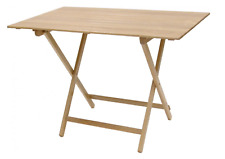 Tavolo pieghevole legno massello PIC-NIC cm 80x60x75 100x60x75