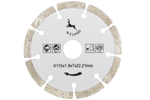Disco diamantato 115mm - disco,
