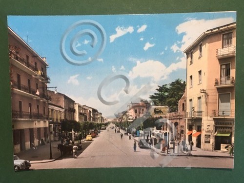 Cartolina benevento viale - -,