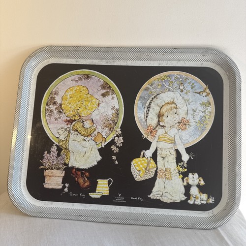Vintage holly hobbie tray - hobbie,