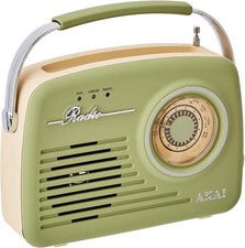 Akai AM FM Radio Retrò